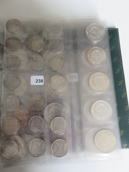 Silver Coins - France - Lot of 188 silver...
