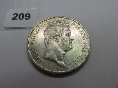 Currency - France - 5 Francs Louis-Philippe...