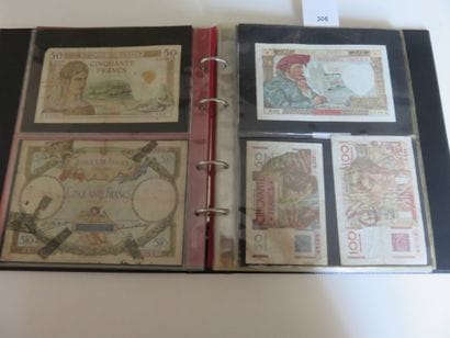 Billets - France - Collection de 61 billets...