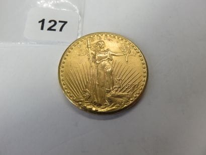 Gold coin - USA - 20 Dollars Saint Gaudens...