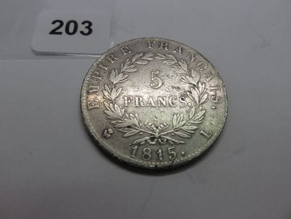 Monnaie - France - 5 Francs Napoléon Ier...