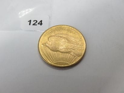 Gold coin - USA - 20 Dollars Saint Gaudens,...