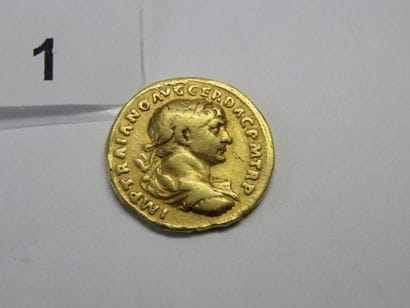 Gold Roman coin - Trajan (97 - 117) - Aureus...