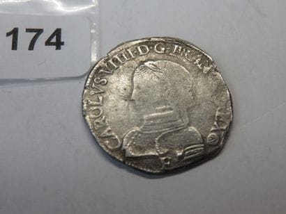 Monnaie Royale - Charles IX - Teston 2ème...