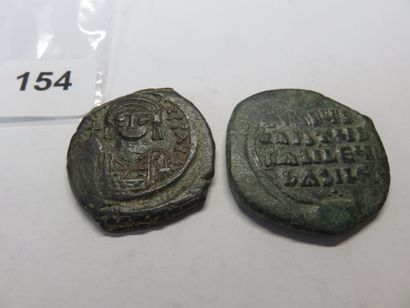 Monnaies Byzantines - Lot de 2 monnaies en...