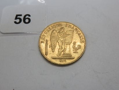Gold coin - France - 20 Francs Génie 1889...
