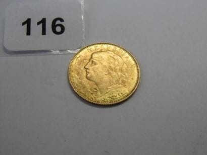 Gold coin - Switzerland - 10 Francs Vreneli...