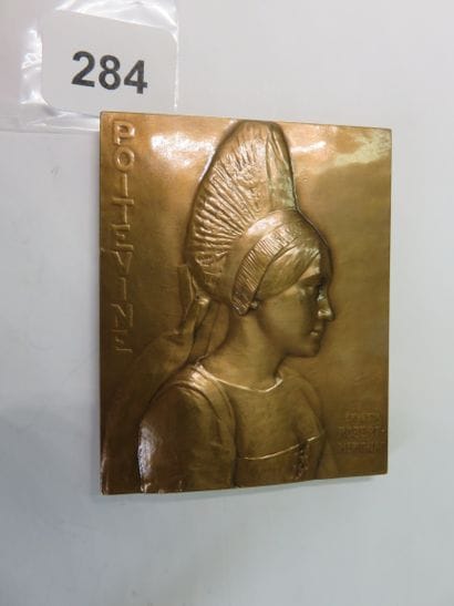 Plaquette - Poitevine et Baptistère Saint-Jean,...