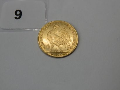 Gold coin - France - 10 Francs Coq 1905 ...
