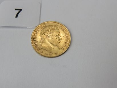 Gold coin - France - 10 Franc Napoléon III...