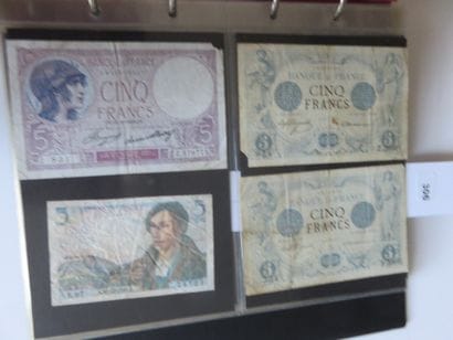 Billets - France - Collection de 61 billets...