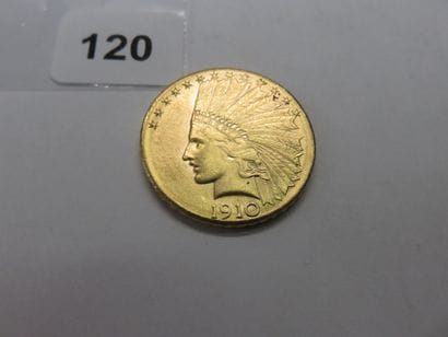 Gold coin - USA - 10 Dollars Indian Head...