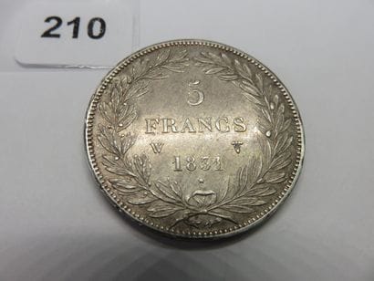 Currency - France - 5 Francs Louis-Philippe...