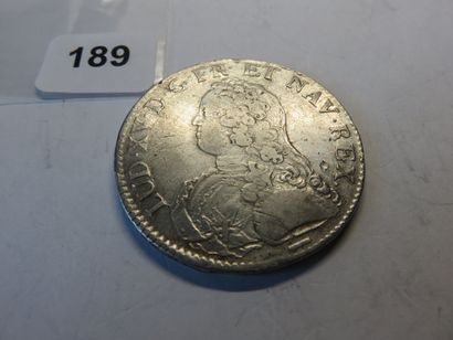 Monnaie Royale - Louis XV - Ecu aux branches...