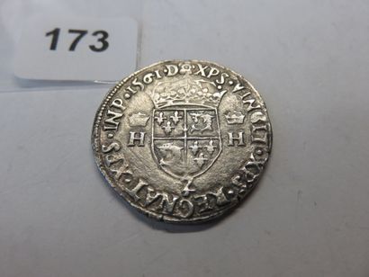 Monnaie Royale - Charles IX au nom d'Henri...