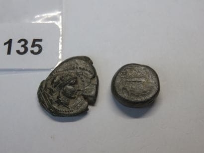 Greek Coins - Lydia - Sardis - Lot of 2 x...