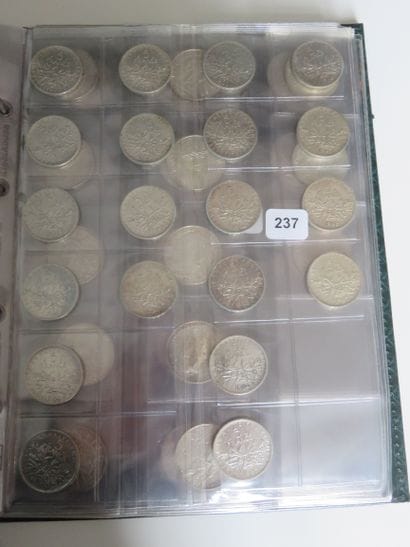 Silver coins - France - Lot of 113 silver...