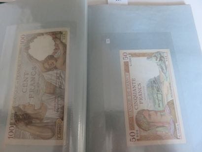 Billets - Collection de 42 Billets divers...