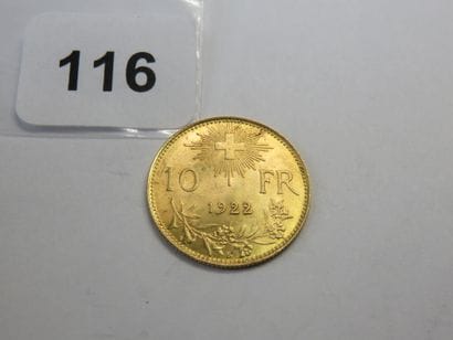 Gold coin - Switzerland - 10 Francs Vreneli...