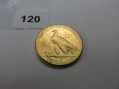 Gold coin - USA - 10 Dollars Indian Head...