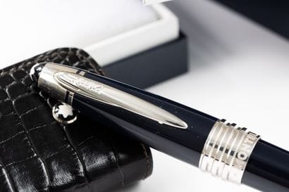 MONT-BLANC
JFK n°M25724 rollerball pen in...