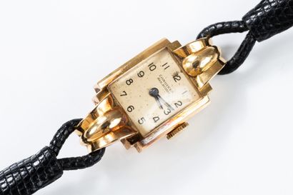 LONGINES circa 1950. 
Ladies' wristwatch...