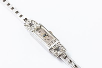 Platinum ladies' wristwatch no. 10498, 1st...