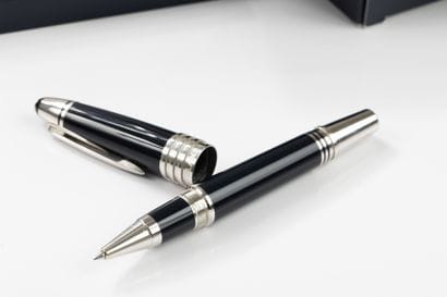 MONT-BLANC
JFK n°M25724 rollerball pen in...