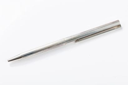 ST DUPONT
Silver-plated ballpoint pen with...