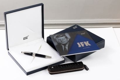 MONT-BLANC
JFK n°M25724 rollerball pen in...