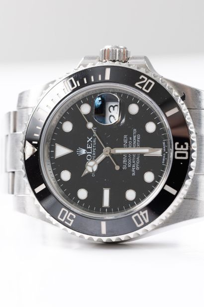 ROLEX Submariner 116610 circa 2015. 
Steel...