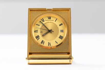 JAEGER-LECOULTRE Memovox circa 1960. 
Gilt...