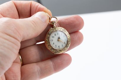 Collar watch signed Charuyer à Rennes n°271784,...
