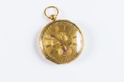 Pocket watch signed BERTHOUD Adams & Co,...