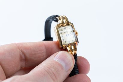LONGINES circa 1950. 
Ladies' wristwatch...
