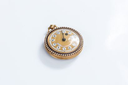 Early 19th century gold cocked collar watch.
Attractive...