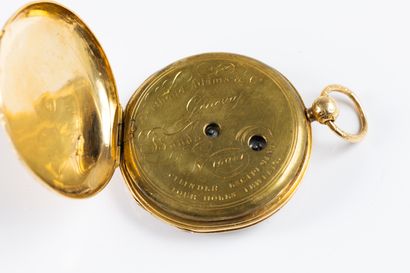 Pocket watch signed BERTHOUD Adams & Co,...