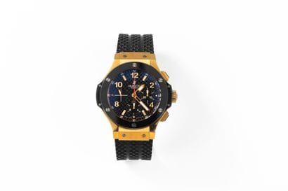 HUBLOT Genève BIG BANG Gold CERAMIC 301.M,...