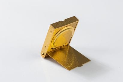 JAEGER-LECOULTRE Memovox circa 1960. 
Gilt...