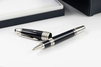 MONT-BLANC
JFK n°M25724 rollerball pen in...