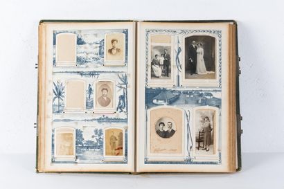 Album for photographs from the colonial era...