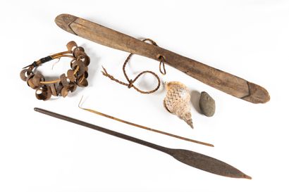 Complete shark fisherman's set consisting...