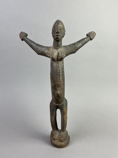 Bateba. Statuette used for funeral rites....