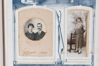 Album for photographs from the colonial era...