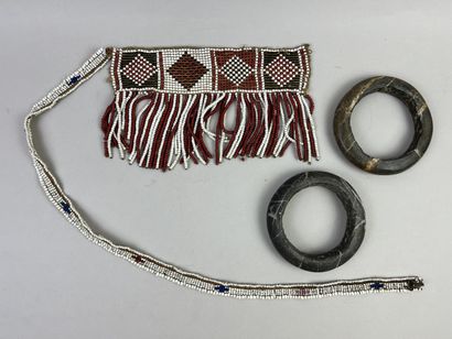 Zulu glass bead sex cover (waist: 83 cm.)...