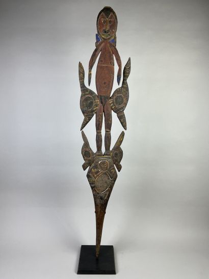 Sculpture/pic representing a nggwal, or ancestor...