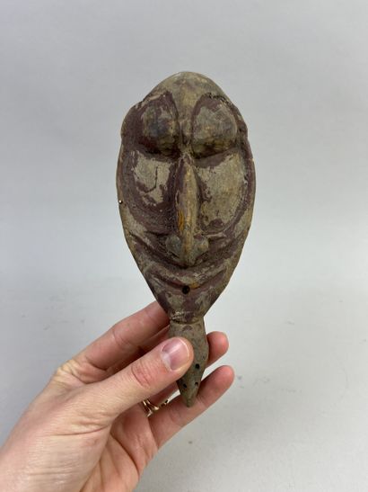 Small amulet head representing an ancestor's...
