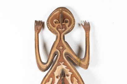 Large ditegope board depicting a stylized...