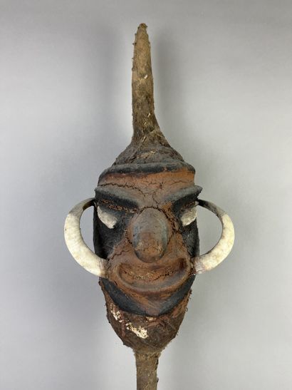 Temes nevinbur with a long-nosed face, oval...