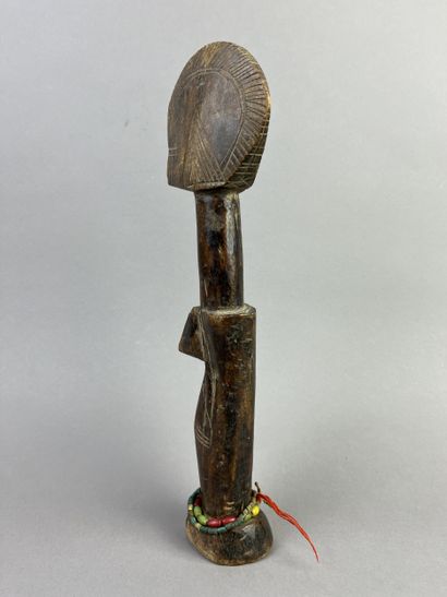 Biga doll. Stylized fertility doll. Wood...